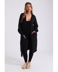 Urban Bliss - Longline Patch Pocket Cardi - Lyst