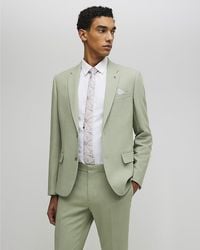 River Island - Suit Jacket Skinny Fit Stretch - Lyst