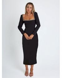 Odd Muse - The Ultimate Midi Pearl Dress - Lyst