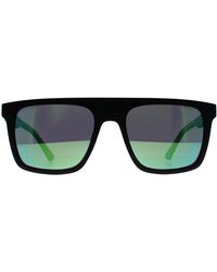 Police - Square Matte Smoke Mirror Splf61 Beyond Lite 2 - Lyst
