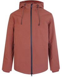 Aquascutum - Active Shell Mid Parka Winter Rust - Lyst