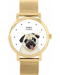 Toff London - Tlws-28260 Ladies Pug Dog Head Watch - Lyst
