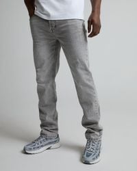 Alessandro Zavetti - Danati Straight Stacked Fit Denim Jean - Lyst