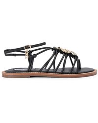 Steve Madden - La Charmer Sandals Fabric - Lyst