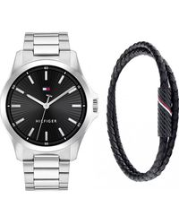 Tommy Hilfiger - 2770191 Watch And Bracelet Gift Set - Lyst