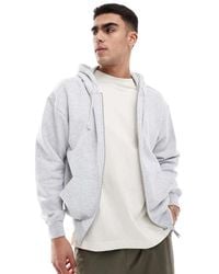 Cotton On - Box Fit Zip Up Hoodie - Lyst