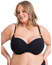 Curvy Kate - Cs034300 Jet Set Padded Balcony Bikini Top - Lyst