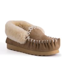 Aus Wooli - Australia Hand Stitched Sheepskin Moccasin - Lyst