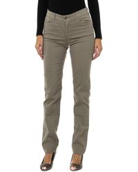 Armani - Regular Fit Stretch Fabric Long Pants 6Y5J18-5N0Rz - Lyst