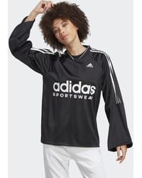 adidas - Jacquard Long Sleeve Jersey - Lyst