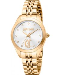 Just Cavalli - Jc1L309M0055 Ladies Glam Chic Luna Watch - Lyst