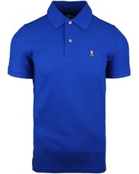 Psycho Bunny - Classic Polo Short Sleeve Cotton Top B6K001B1Pc Lapis - Lyst