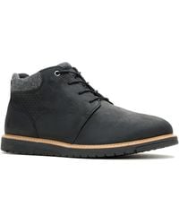 Hush Puppies - Jenson Leather Ankle Boots - Lyst