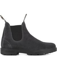 Blundstone - #1910 Steel Suede Chelsea Boot - Lyst