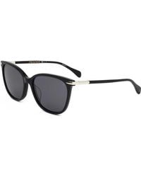 Rag & Bone - Rnb1035-S-0Bsc-55 Rnb1035 S 55 0Bsc Sunglasses - Lyst