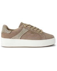 Carvela Kurt Geiger - Suede Gia Sneakers - Lyst