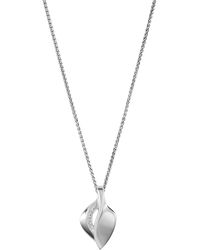 Orphelia - 'Anet' 925 Sterling Chain With Pendant - Lyst