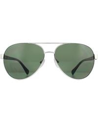 Calvin Klein - Aviator Sunglasses Metal - Lyst