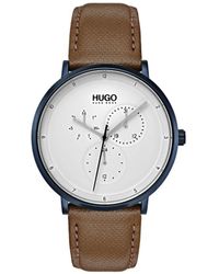 BOSS - Guide Watch 1530008 Leather (Archived) - Lyst