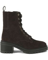 Carvela Kurt Geiger - Suede Champion Lace Up Boots - Lyst