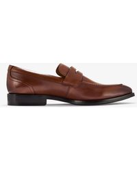 Clarks - Banstead Lo Tan Leather Shoes - Lyst