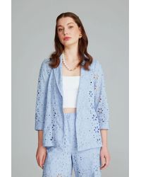 GUSTO - Embroidered Blazer - Lyst