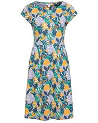 Mountain Warehouse - Ladies Sorrento Leaves Uv Protection Skater Dress (Tropical) - Lyst