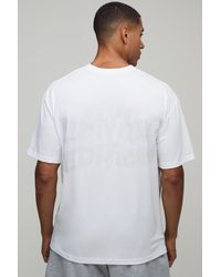 BoohooMAN - Oversized Limited Edition Gloss Print T-Shirt - Lyst