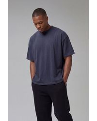 BoohooMAN - One More Rep Washed Oversized Extended Neck T-Shirt - Lyst
