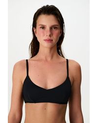 Penti - Solid Bikini Top With Adjustable Shoulder Straps - Lyst
