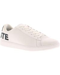 Lacoste - Trainers Carnaby Evo Leather Lace Up - Lyst