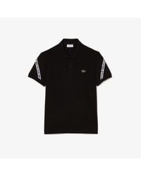 Lacoste - Regular Fit Stretch Mini Pique Polo Shirt - Lyst