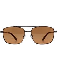 Ted Baker - Rectangle Shiny Light Gunmetal Tb1720 Elijah - Lyst