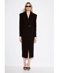 MissPap - Premium Pleat Back Blazer - Lyst