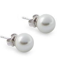 Perlas Mallorca - Manacor Parel Stud Oorbellen B0-o5z9-oxn5 Voor Vrouwen - Lyst