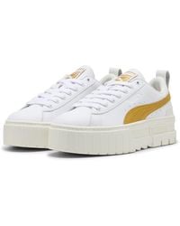 PUMA - Mayze Lux Sneakers /Port - Lyst