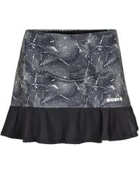Diadora - Abstract Patterned Easy Tennis Scratch Skirt - Lyst