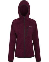 Regatta - Ladies Newhill Hooded Fleece Jacket (Dark Pimento) - Lyst