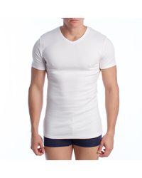Abanderado - Short Sleeve Cotton Thermal T-Shirt A0255 - Lyst
