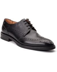 Base London - Pocket Leather Brogues Shoes - Lyst