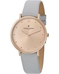 Pierre Cardin - Belleville Simplicity Watch Cbv.1011 Leather - Lyst