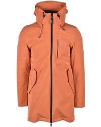 Aquascutum - Active 3-Way Parka Rust Jacket - Lyst