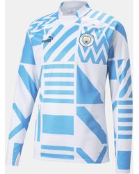 PUMA - Manchester City Fc Pre-Match Sweatshirt - Lyst