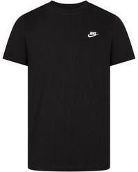 Nike - Sportswear Club T Shirt Cotton - Lyst