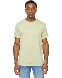 Duck and Cover - Crytons Heavyweight T-Shirt (Sage) - Lyst