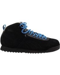 PUMA - Roma Hiker Zwart Suède Leren Outdoor Lace Up Trainers 353795 02 - Lyst