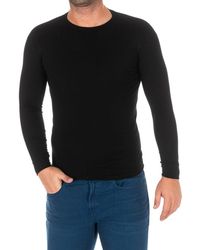 Kisses&Love - Long-Sleeved T-Shirt With Half-High Collar 1625-H - Lyst