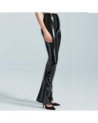 Commando - Faux Leather Flare Legging - Lyst