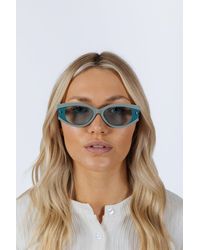 SVNX - Oval Rectangular Vintage Sunglasses - Lyst