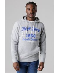 Tokyo Laundry - Cotton Blend Drawcord Hoody - Lyst
